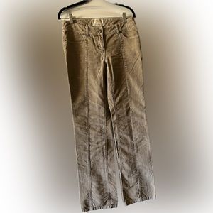 Tan Corduroy jeans. Size 4 extra long. 34” inseam.